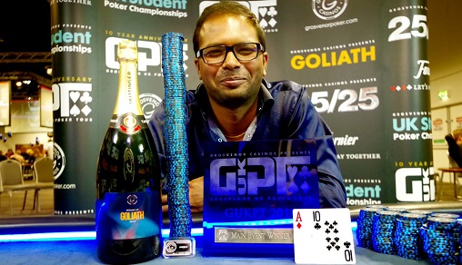 Vamshi Vandanpau wins GUKPT Goliath 2016